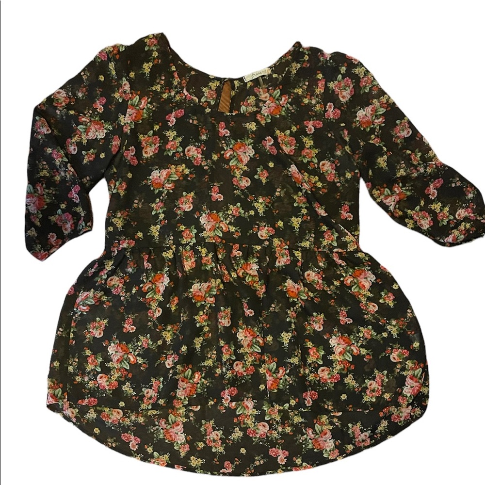 FreeBird Sheer Tunic size L